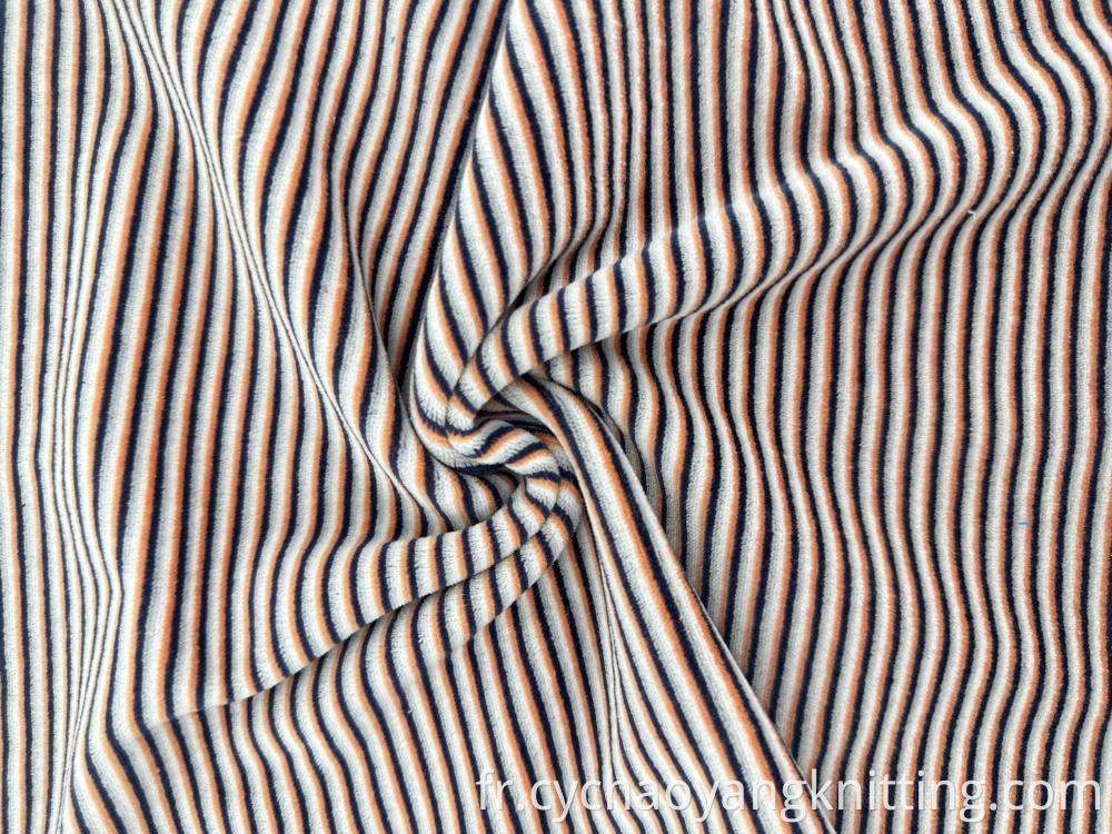 striped velvet